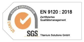 Logo Zertifizierung EN-9120:2018