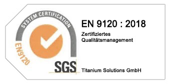Logo Zertifizierung EN-9120:2018
